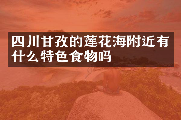 四川甘孜的莲花海附近有什么特色食物吗
