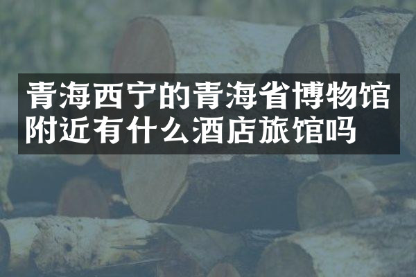 青海西宁的青海省博物馆附近有什么酒店旅馆吗