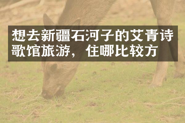 想去新疆石河子的艾青诗歌馆旅游，住哪比较方便