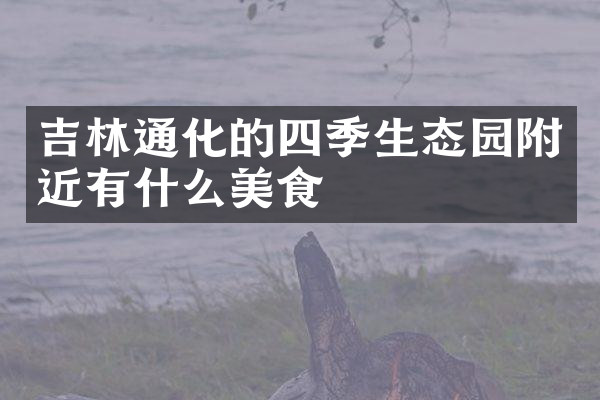 吉林通化的四季生态园附近有什么美食