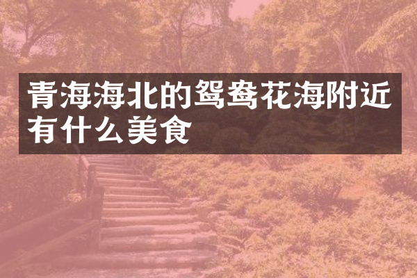青海海北的鸳鸯花海附近有什么美食