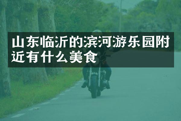 山东临沂的滨河游乐园附近有什么美食