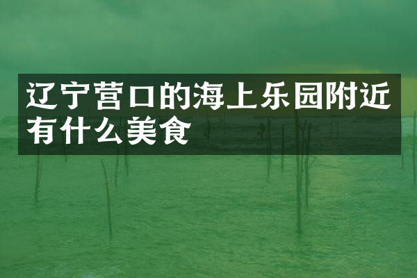 辽宁营口的海上乐园附近有什么美食