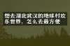 想去湖北武汉的地球村欢乐世界，怎么去最方便