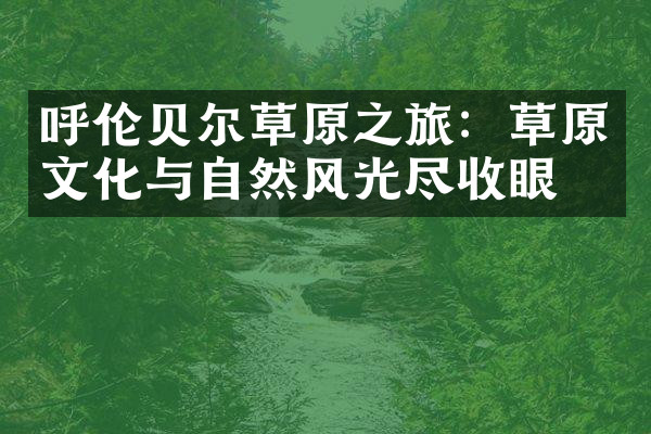 呼伦贝尔草原之旅：草原文化与自然风光尽收眼底