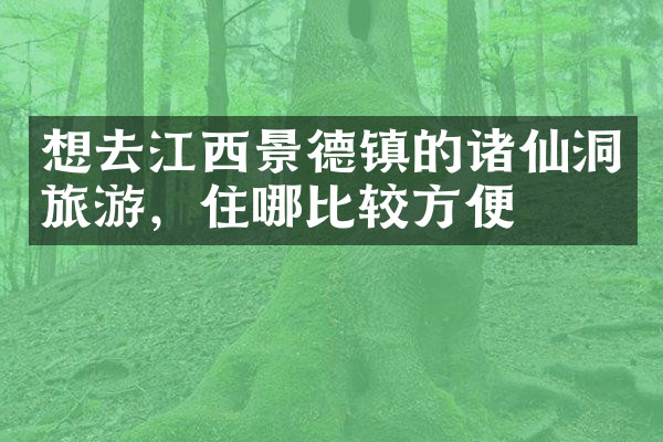 想去江西景德镇的诸仙洞旅游，住哪比较方便