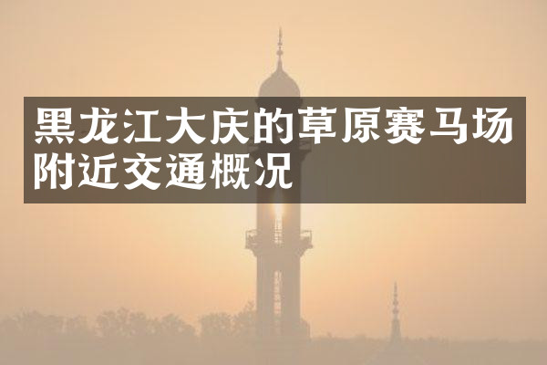 黑龙江大庆的草原赛马场附近交通概况