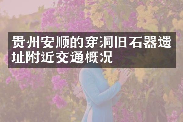 贵州安顺的穿洞旧石器遗址附近交通概况