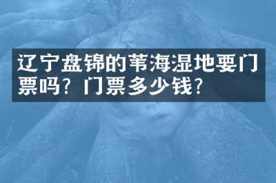 辽宁盘锦的苇海湿地要门票吗？门票多少钱？