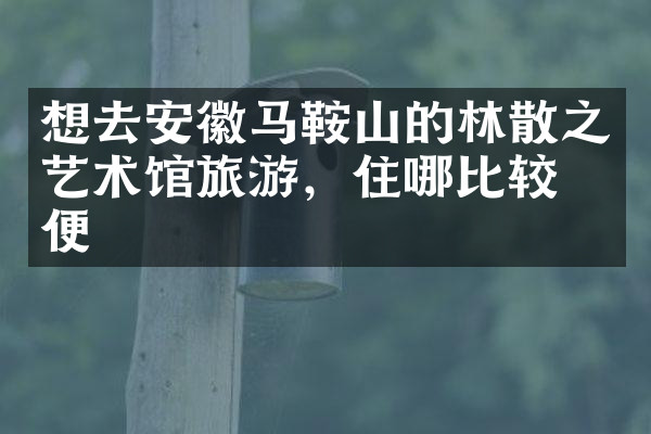想去安徽马鞍山的林散之艺术馆旅游，住哪比较方便