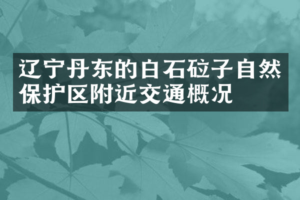 辽宁丹东的白石砬子自然保护区附近交通概况