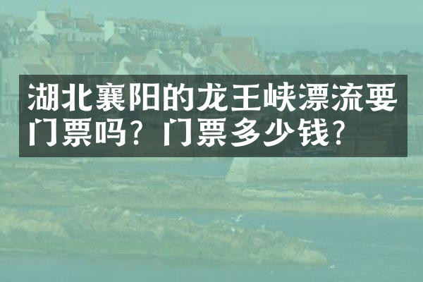 湖北襄阳的龙王峡漂流要门票吗？门票多少钱？