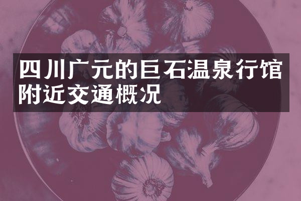 四川广元的巨石温泉行馆附近交通概况