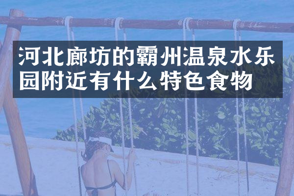 河北廊坊的霸州温泉水乐园附近有什么特色食物吗