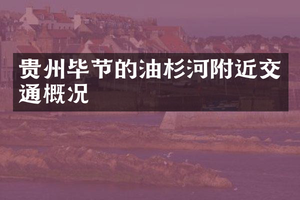 贵州毕节的油杉河附近交通概况