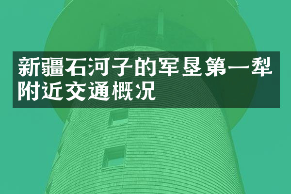 新疆石河子的军垦第一犁附近交通概况