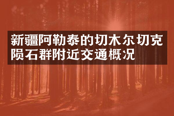 新疆阿勒泰的切木尔切克陨石群附近交通概况