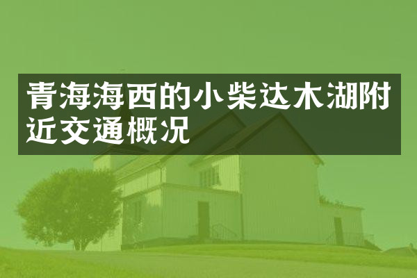 青海海西的小柴达木湖附近交通概况