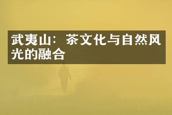 武夷山：茶文化与自然风光的融合