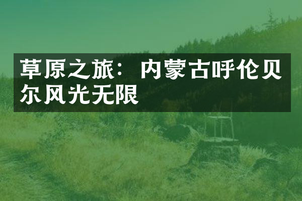 草原之旅：内蒙古呼伦贝尔风光无限