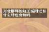 河北邯郸的赵王城附近有什么特色食物吗