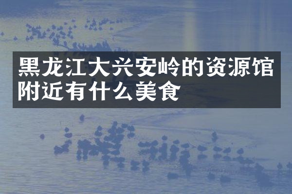 黑龙江大兴安岭的资源馆附近有什么美食