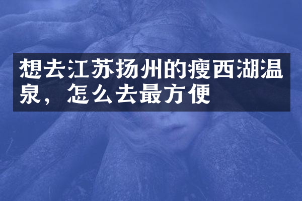 想去江苏扬州的瘦西湖温泉，怎么去最方便