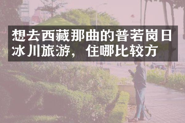想去西藏那曲的普若岗日冰川旅游，住哪比较方便