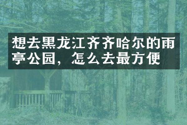 想去黑龙江齐齐哈尔的雨亭公园，怎么去最方便