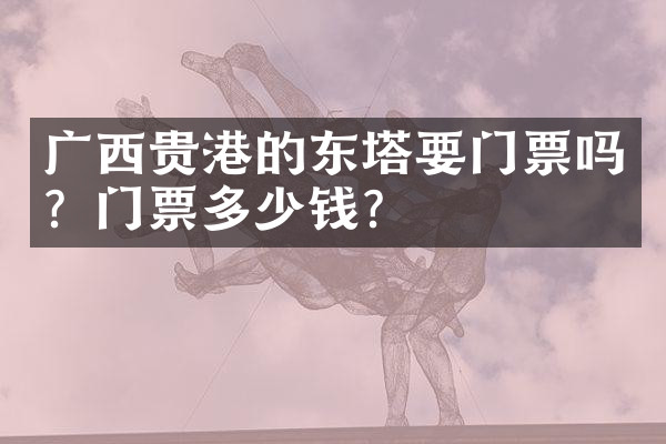 广西贵港的东塔要门票吗？门票多少钱？