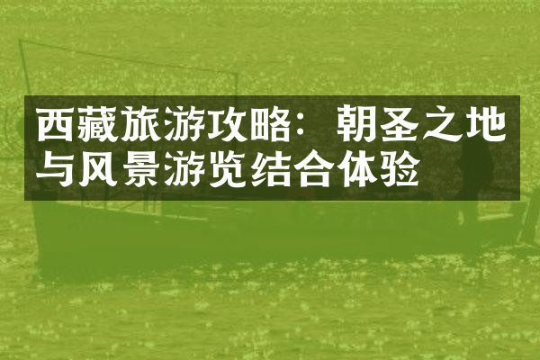 西藏旅游攻略：朝圣之地与风景游览结合体验