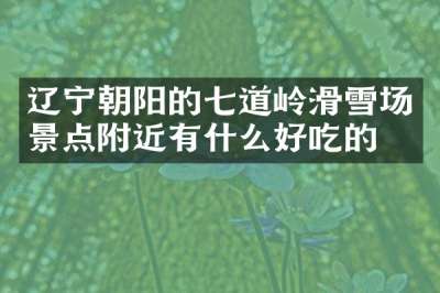 辽宁朝阳的七道岭滑雪场景点附近有什么好吃的