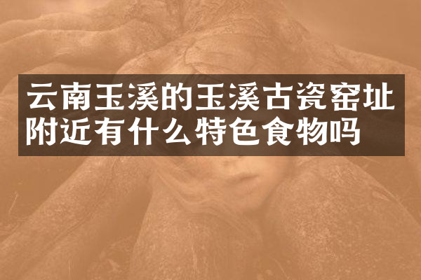 云南玉溪的玉溪古瓷窑址附近有什么特色食物吗