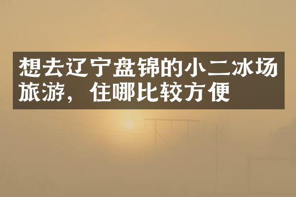 想去辽宁盘锦的小二冰场旅游，住哪比较方便