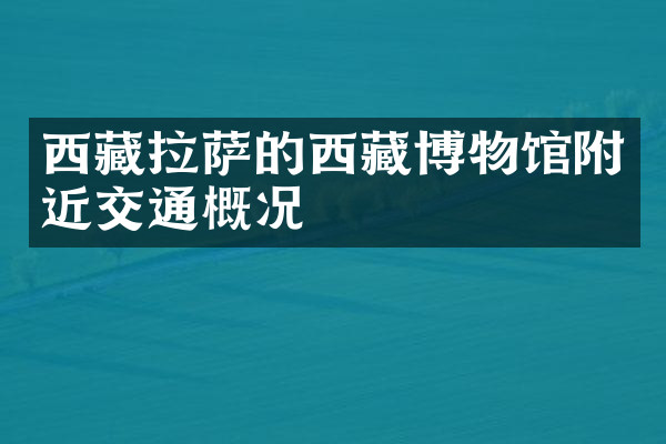 西藏拉萨的西藏博物馆附近交通概况