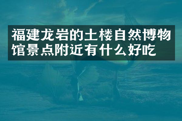 福建龙岩的土楼自然博物馆景点附近有什么好吃的