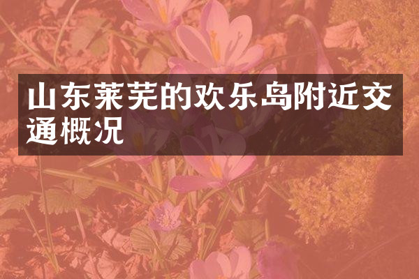 山东莱芜的欢乐岛附近交通概况