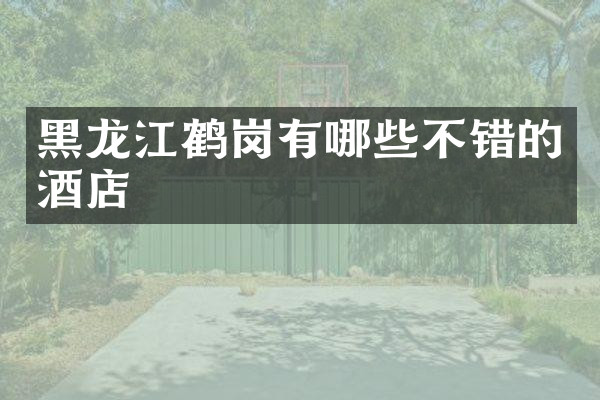 黑龙江鹤岗有哪些不错的酒店