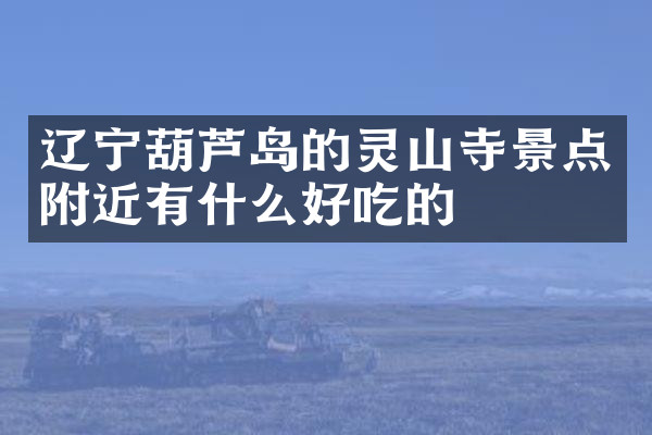 辽宁葫芦岛的灵山寺景点附近有什么好吃的