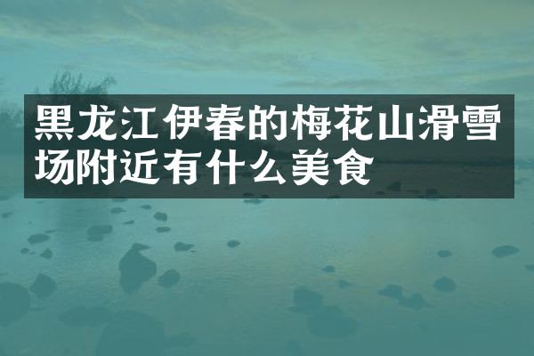 黑龙江伊春的梅花山滑雪场附近有什么美食