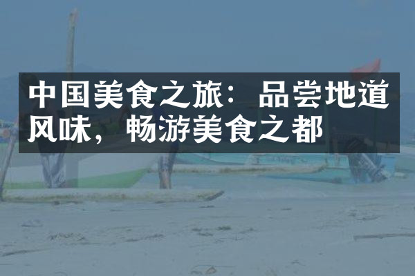 中国美食之旅：品尝地道风味，畅游美食之都