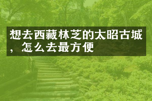 想去西藏林芝的太昭古城，怎么去最方便