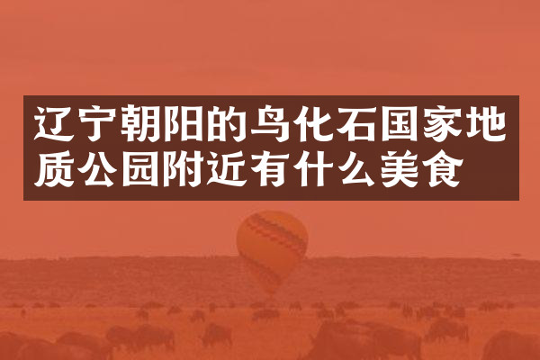 辽宁朝阳的鸟化石国家地质公园附近有什么美食