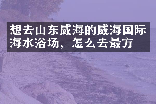 想去山东威海的威海国际海水浴场，怎么去最方便