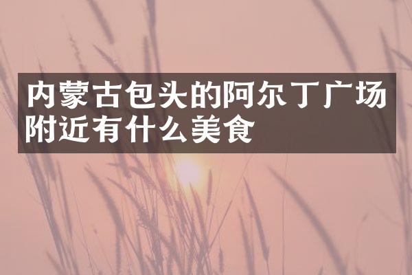 内蒙古包头的阿尔丁广场附近有什么美食