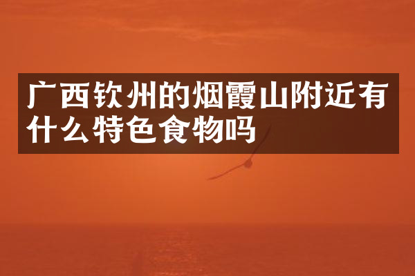 广西钦州的烟霞山附近有什么特色食物吗