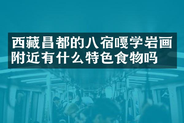 西藏昌都的八宿嘎学岩画附近有什么特色食物吗