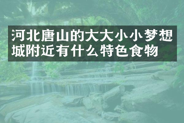 河北唐山的大大小小梦想城附近有什么特色食物吗