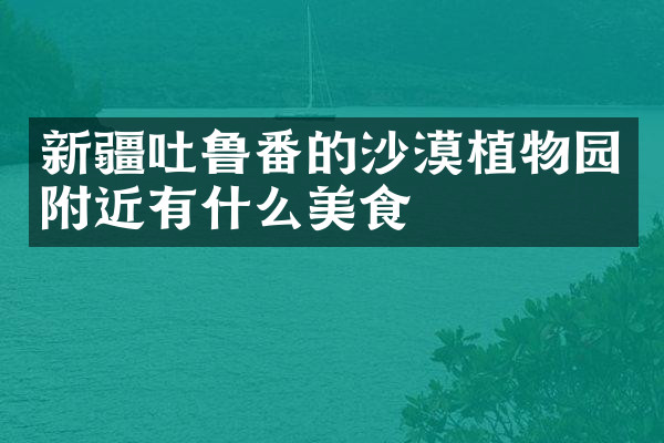 新疆吐鲁番的沙漠植物园附近有什么美食