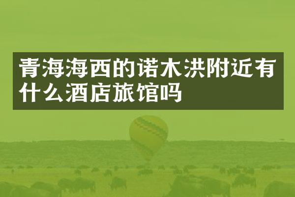 青海海西的诺木洪附近有什么酒店旅馆吗